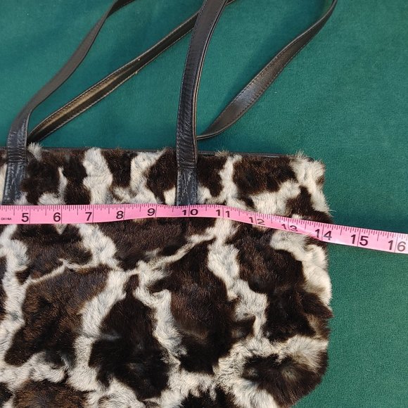 faux fur tote/purse by Rob Ference Los Angeles - Picture 8 of 10